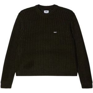 Obey, Heren, Truien, Bruin, Maat: L Wol,