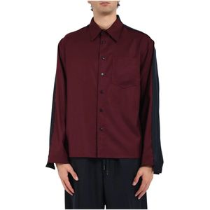 Costumein, Heren, Overhemden, Veelkleurig, Maat: XL Wol,