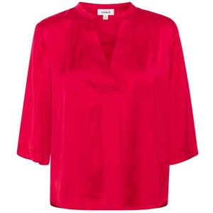 Soaked in Luxury, Dames, Blouses & Shirts, Rood, Maat: M