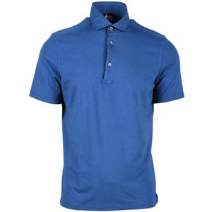 Sonrisa, Heren, Tops, Blauw, Maat: XL Katoen,