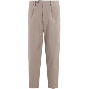 Re-Hash, Heren, Broeken, Beige, Maat: W30 Katoen,