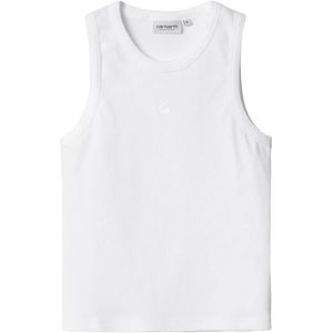 Carhartt Wip, Dames, Tops, Wit, Maat: M Katoen,
