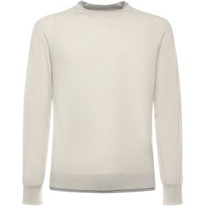 Eleventy, Heren, Truien, Grijs, Maat: S Wol,