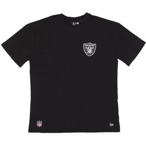 New Era, Heren, Tops, Zwart, Maat: M Katoen,