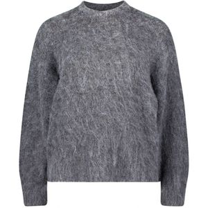 Zero, Dames, Truien, Grijs, Maat: S Wol,