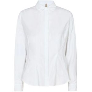 Soyaconcept, Dames, Blouses & Shirts, Wit, Maat: 2XL