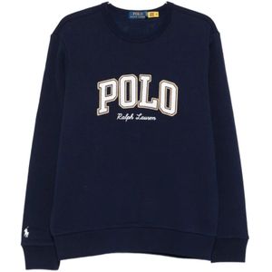 Polo Ralph Lauren, Heren, Sweatshirts & Hoodies, Blauw, Maat: L