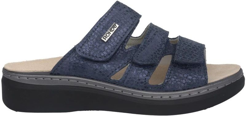 Rohde Abano - Dames Sandaal - Blauw - Slipvaste Zool - Ademend Voetbed