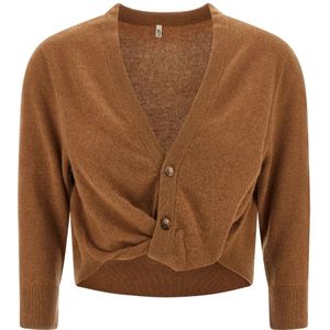 R13, Dames, Truien, Bruin, Maat: M Kasjmier,