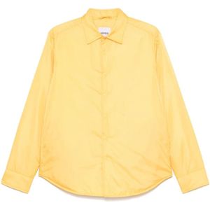 Aspesi, Heren, Overhemden, Geel, Maat: S