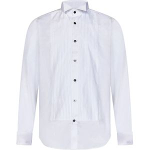 Franzese Collection, Heren, Overhemden, Wit, Maat: 6XL Katoen,