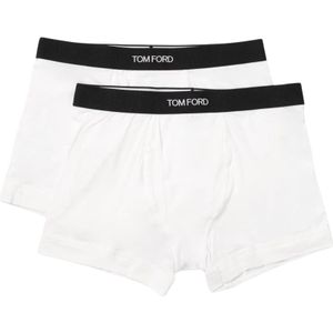 Tom Ford, Heren, Ondergoed, Wit, Maat: 2XL Katoen,