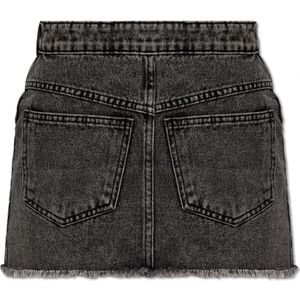 The Mannei, Dames, Rokken, Grijs, Maat: S Katoen,