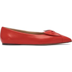 Ferragamo, Dames, Schoenen, Rood, Maat: 36 1/2 EU Leer,