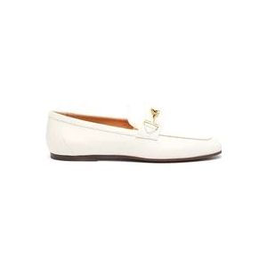 Tod's Loafers , White , Dames , Maat: 38 1/2 EU