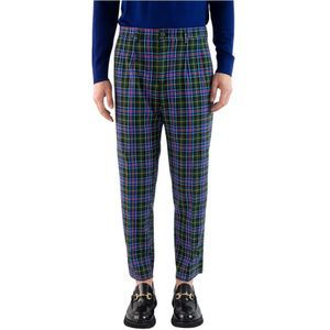 Corsinelabedoli, Heren, Broeken, Veelkleurig, Maat: XS Viscose,