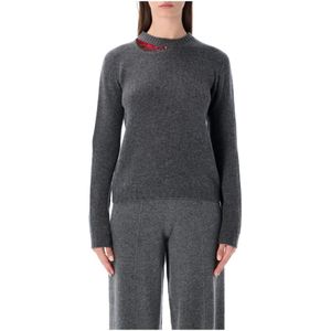 Fabiana Filippi, Dames, Truien, Grijs, Maat: S Kasjmier,