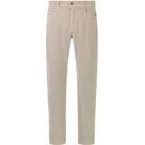 Boggi Milano, Heren, Broeken, Beige, Maat: W30 Velours,