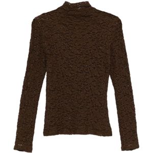 Seventy, Dames, Truien, Bruin, Maat: L Katoen,