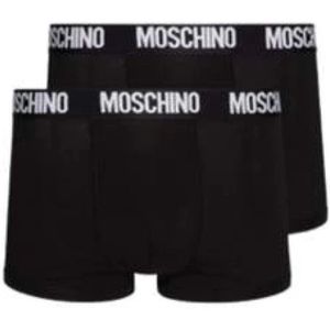 Moschino, Heren, Ondergoed, Zwart, Maat: XS Katoen,