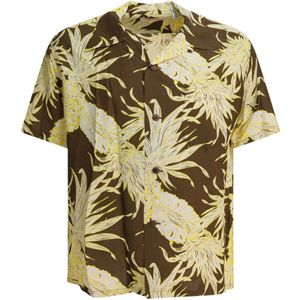 Sun Surf, Heren, Overhemden, Bruin, Maat: XL