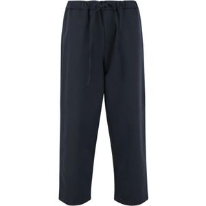 Darkpark, Heren, Broeken, Blauw, Maat: S Katoen,