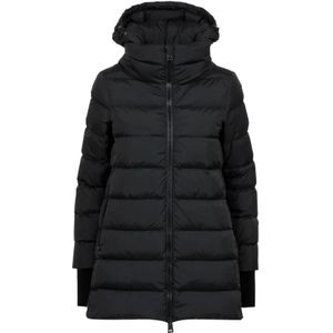 Herno - Donsjas - Zwart - Chamonix Technische Stof - Met Afneembare Capuchon