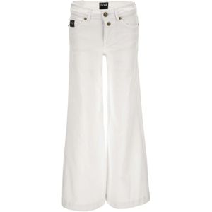 Versace Jeans Couture, Dames, Jeans, Wit, Maat: W24