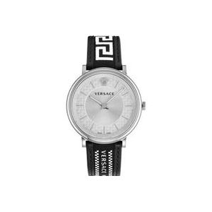 Versace V-Circle Horloge , Gray , Heren , Maat: ONE Size
