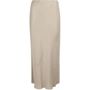 Boss Black, Dames, Rokken, Beige, Maat: S