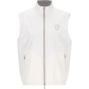 Brunello Cucinelli, Heren, Jassen, Wit, Maat: M Nylon,