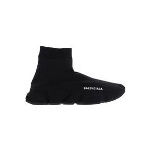 Balenciaga Heren Speed Alloverknit Zwart , Black , Heren , Maat: 41 EU