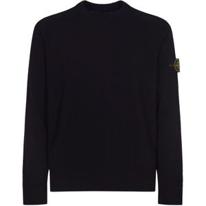 Stone Island - Heren - Trui - Zwart - Geelong-wol