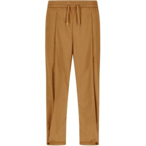 Herno, Dames, Broeken, Bruin, Maat: XS Nylon,