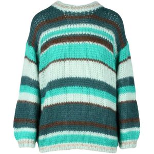 P.a.r.o.s.h., Dames, Truien, Veelkleurig, Maat: S Wol,