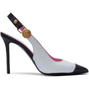 Balmain Puntige Leren Pumps , Multicolor , Dames , Maat: 36 EU