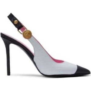 Balmain Puntige Leren Pumps , Multicolor , Dames , Maat: 38 EU