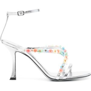 Jimmy Choo, Dames, Schoenen, Grijs, Maat: 40 EU