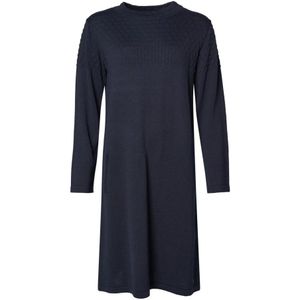 Lind, Dames, Jurken, Blauw, Maat: M Wol,