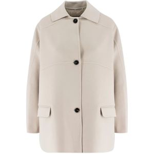 Kiton, Dames, Mantels, Wit, Maat: S