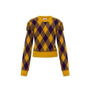 Burberry Wollen trui , Yellow , Dames , Maat: M