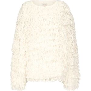 Loulou De Saison, Dames, Truien, Wit, Maat: S Wol,