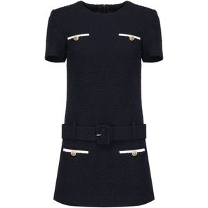 Self Portrait, Dames, Jurken, Blauw, Maat: 2XS