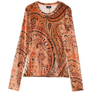 Etro, Dames, Tops, Veelkleurig, Maat: L