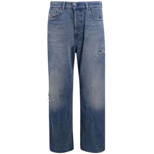 Diesel, Dames, Jeans, Blauw, Maat: W28