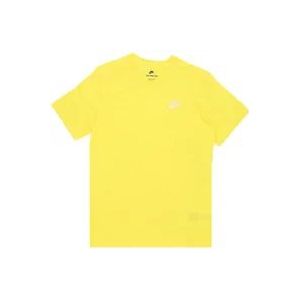 Nike Gele Streetwear Tee Opti Club , Yellow , Heren , Maat: XL
