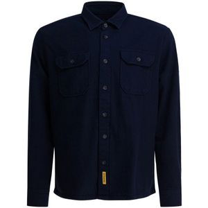 B.D Baggies, Heren, Jassen, Blauw, Maat: L Velours,