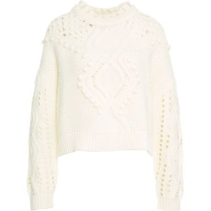 Liu Jo, Dames, Truien, Wit, Maat: M