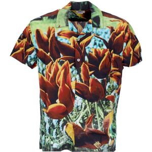 Obey, Heren, Overhemden, Veelkleurig, Maat: XL Viscose,