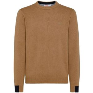 Sun68, Heren, Truien, Beige, Maat: S